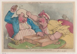 A Hitt at Backgammon, November 9, 1810.