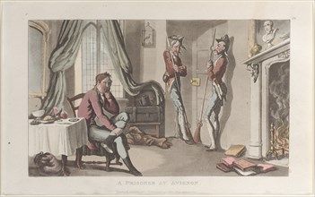 A Prisoner at Avignon, from "Journal of Sentimental Travels in the Southern Provinces of France, Shortly Before the Revolution", 1820.
