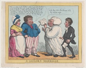 A Sailor's Marriage, May 25, 1805.