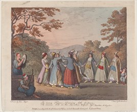 As many Figures, Dancing doth propose, As waves roll on the Sea, when tempest toss (Phrynichus, the Tragedian), July 31, 1804.