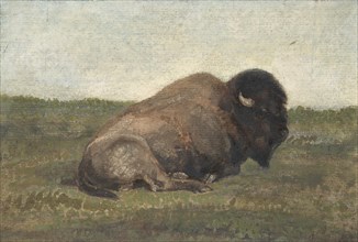 Bison Lying Down, 1810-75.