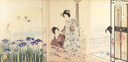 Chiyoda Castle (Album of Women), 1895.