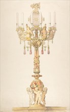 Design for a Candelabra, 1810-38.