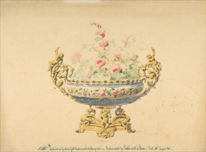 Design for a Jardiniere, 19th century.