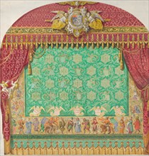 Design for a Theater Curtain, 1818-38.