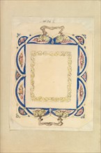 Design for a Two-Handled Platter, 1845-55.