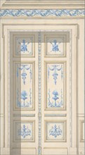 Design for Bedroom Doors, Hôtel de Jagan, second half 19th century.