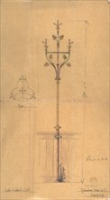 Design for Church Lights, 1877.