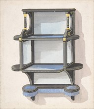 Design for Hanging Shelves, 1840-99.
