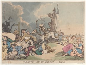 Downfall of Monopoly in 1800, August 14, 1800.