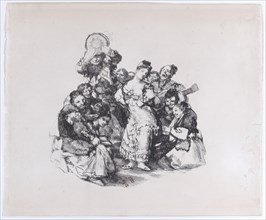 El vito (The Andalusian dance), ca. 1825-1826.