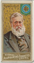 Emporer of Brazil, from World's Sovereigns series (N34) for Allen & Ginter Cigarettes, 1889.