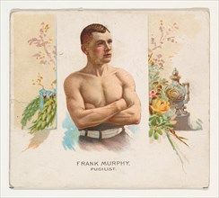 Frank Murphy, Pugilist, from World's Champions, Second Series (N43) for Allen & Ginter Cigarettes, 1888.