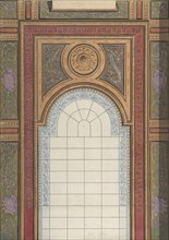 Gallery Ceiling Design, Hôtel Cottier, 1867.