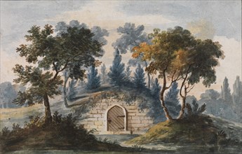 General Washington's Tomb at Mount Vernon (Copy after Engraving in The Port Folio Magazine, 1810), 1811-ca.1813.