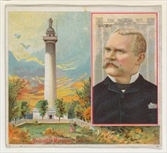 George Abel, The Baltimore Sun, from the American Editors series (N35) for Allen & Ginter Cigarettes, 1887.