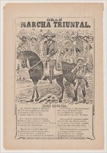 Gran marcha triunfal : coro general - Francisco I. Madero and Emiliano Zapata, ca. 1910.