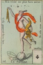 La Fortune from Playing Cards (for Quartets) 'Costumes des Peuples Étrangers', 1700-1799.