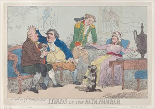 Lords of the Bedchamber, April 14, 1784.