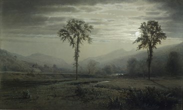 Moonlight on Mount Lafayette, New Hampshire, 1873.