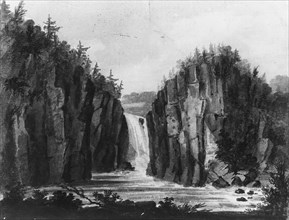 Passaic Falls, New Jersey (?), 1811-ca. 1813.