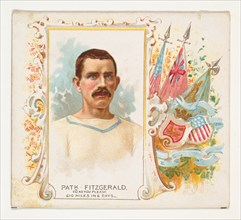 Patrick Fitzgerald, Go As You Please, from World's Champions, Second Series (N43) for Allen & Ginter Cigarettes, 1888.