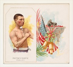 Patsey Duffy, Pugilist, from World's Champions, Second Series (N43) for Allen & Ginter Cigarettes, 1888.