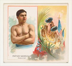Patsey Kerrigan, Pugilist, from World's Champions, Second Series (N43) for Allen & Ginter Cigarettes, 1888.