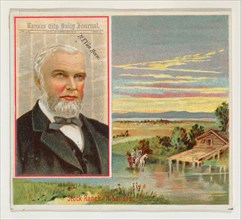 R. T. Van Horn, Kansas City Daily Journal, from the American Editors series (N35) for Allen & Ginter Cigarettes, 1887.