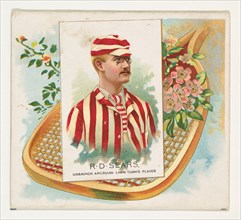 R.D. Sears, Champion American Lawn Tennis Player, from World's Champions, Second Series (N43) for Allen & Ginter Cigarettes, 1888.
