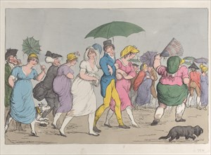 Returning from the Review (Loyal Ducking), June 1800 (?).