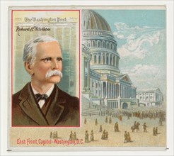 Richard H. Silvester, The Washington Post, from the American Editors series (N35) for Allen & Ginter Cigarettes, 1887.