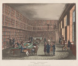 Royal Institution, Albemarle Street, May 1, 1809.