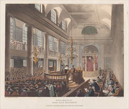 Synagogue, September 1, 1809.