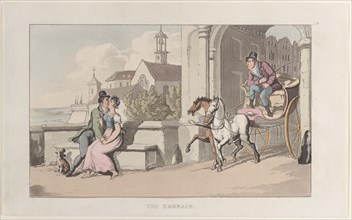 The Embrace, from "Journal of Sentimental Travels in the Southern Provinces of France, Shortly Before the Revolution", 1817-21.