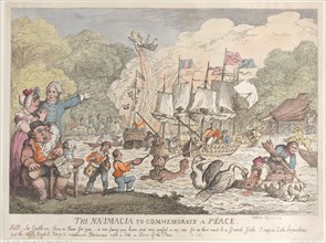 The Naumacia to Commemorate a Peace, July 23, 1814.
