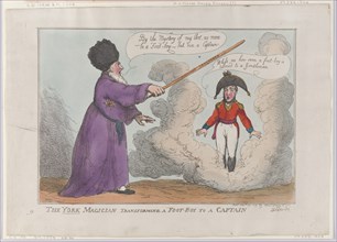 The York Magician Transforming a Foot-Boy to a Captain, February 25, 1809.