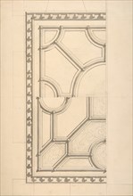 Two designs for a ceiling, second half 19th century.