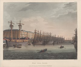 West India Docks, January 1, 1810.