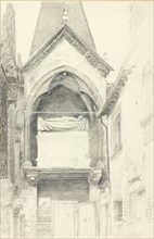 The Tomb of Cangrande I della Scala, Verona, 28 May - 29 June 1869.
