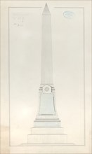 Obelisk Grave Monument, No. 901 / 920, 1840-80.