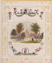 Valentine, 1830-50.