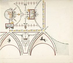 Design for a Vestibule, 19th century.