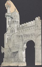 Design for a Stage Set at the Opéra, Paris, 1830-90.