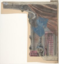Design for a Stage Set at the Opéra, Paris, 1828-90.