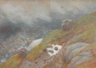View Above Handeck, Switzerland, 1875. Creator: Eugène Emmanuel Viollet-le-Duc.