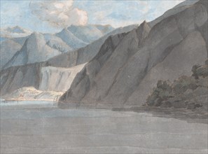 View of Lake Como with Monte Leoni, August 27, 1781.