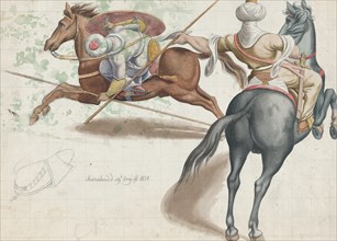 Fighting Horsemen, 1818.