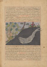 Jonah and the Whale, Folio from a Majma' al-Tavarikh (Compendium of Histories) of Hafiz-i Abru, ca. 1425.