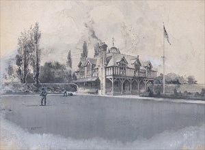 The Athletic Club at Bowling Green, ca. 1900.